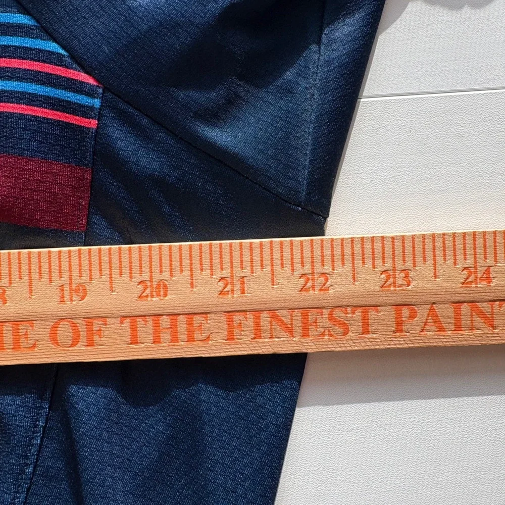 Pearl Izumi Mens Cycling Jersey Short Sleeve Navy Red Blue XL - Picture 7 of 8